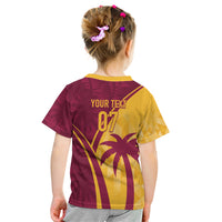 West Indies Cricket World Cup 2024 Kid T Shirt Tropical Style - Wonder Print Shop