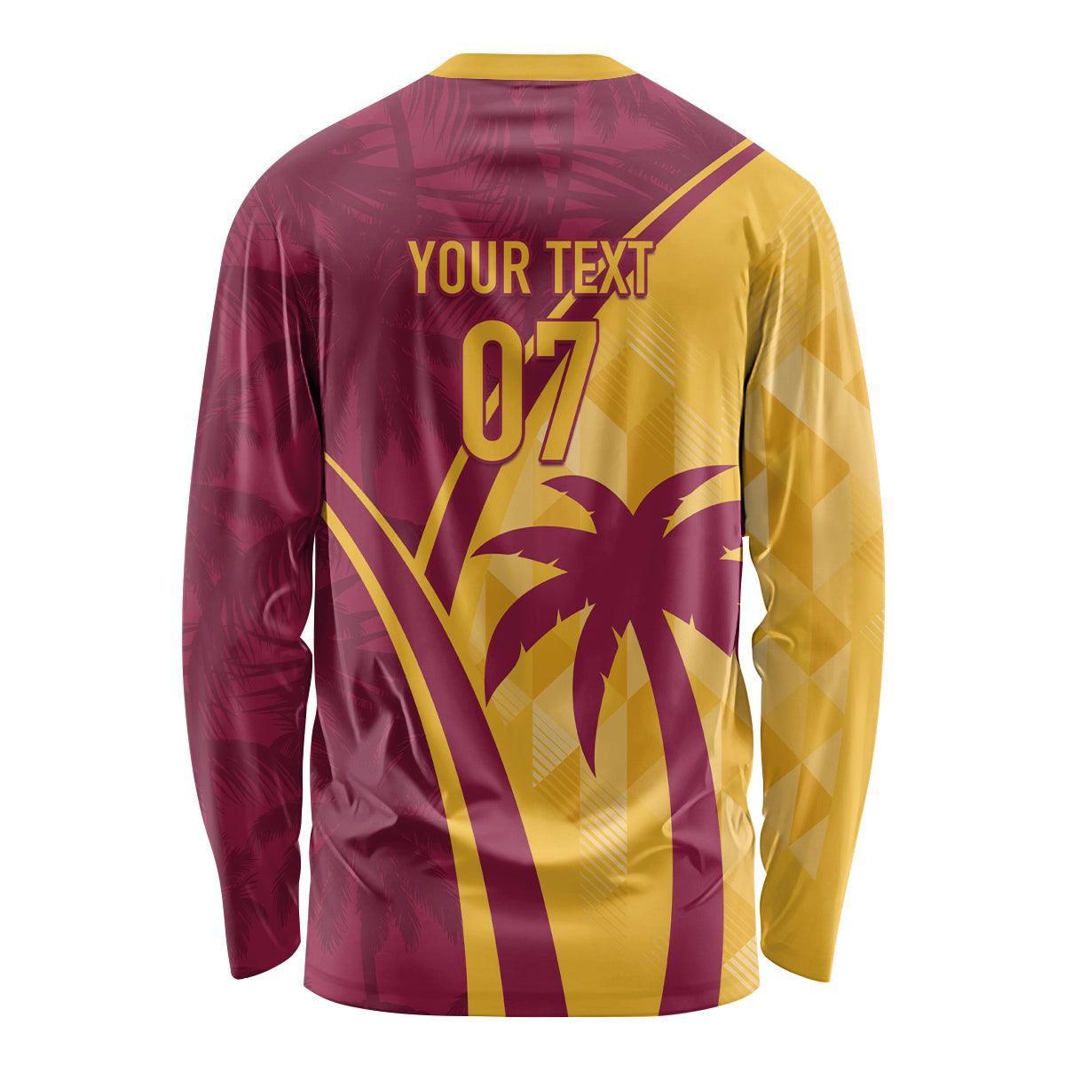 West Indies Cricket World Cup 2024 Long Sleeve Shirt Tropical Style - Wonder Print Shop
