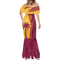 West Indies Cricket World Cup 2024 Mermaid Dress Tropical Style - Wonder Print Shop