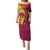West Indies Cricket World Cup 2024 Puletasi Tropical Style - Wonder Print Shop