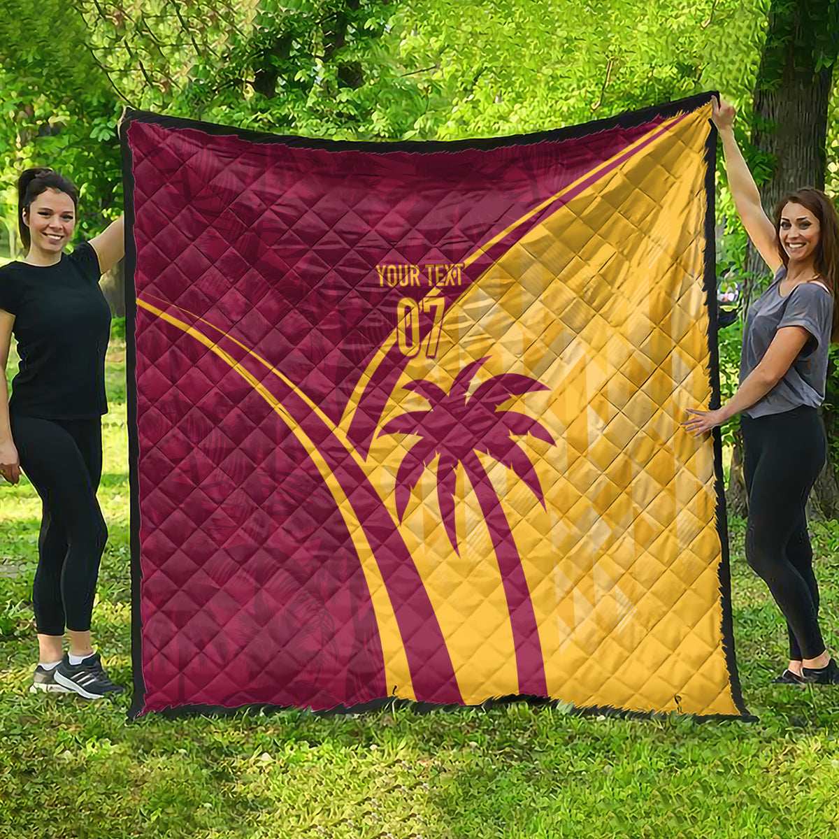 West Indies Cricket World Cup 2024 Quilt Tropical Style - Wonder Print Shop