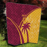 West Indies Cricket World Cup 2024 Quilt Tropical Style - Wonder Print Shop