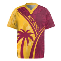 West Indies Cricket World Cup 2024 Rugby Jersey Tropical Style - Wonder Print Shop