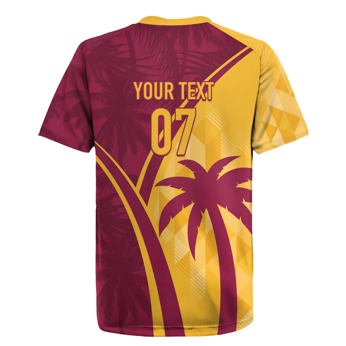 West Indies Cricket World Cup 2024 Rugby Jersey Tropical Style - Wonder Print Shop