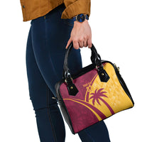 West Indies Cricket World Cup 2024 Shoulder Handbag Tropical Style