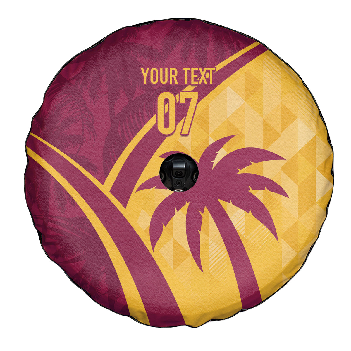 West Indies Cricket World Cup 2024 Spare Tire Cover Tropical Style - Wonder Print Shop