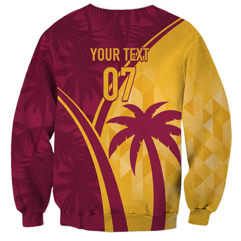 West Indies Cricket World Cup 2024 Sweatshirt Tropical Style - Wonder Print Shop