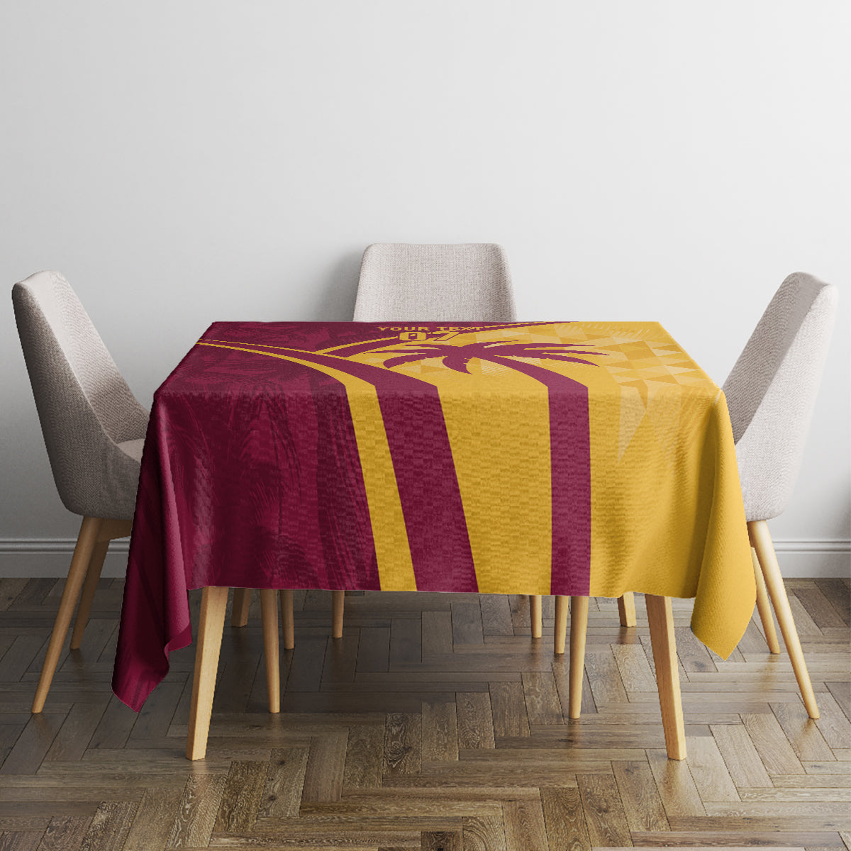 West Indies Cricket World Cup 2024 Tablecloth Tropical Style - Wonder Print Shop