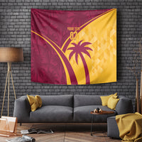 West Indies Cricket World Cup 2024 Tapestry Tropical Style - Wonder Print Shop