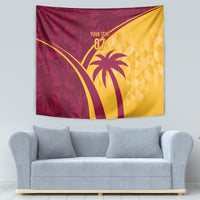 West Indies Cricket World Cup 2024 Tapestry Tropical Style - Wonder Print Shop