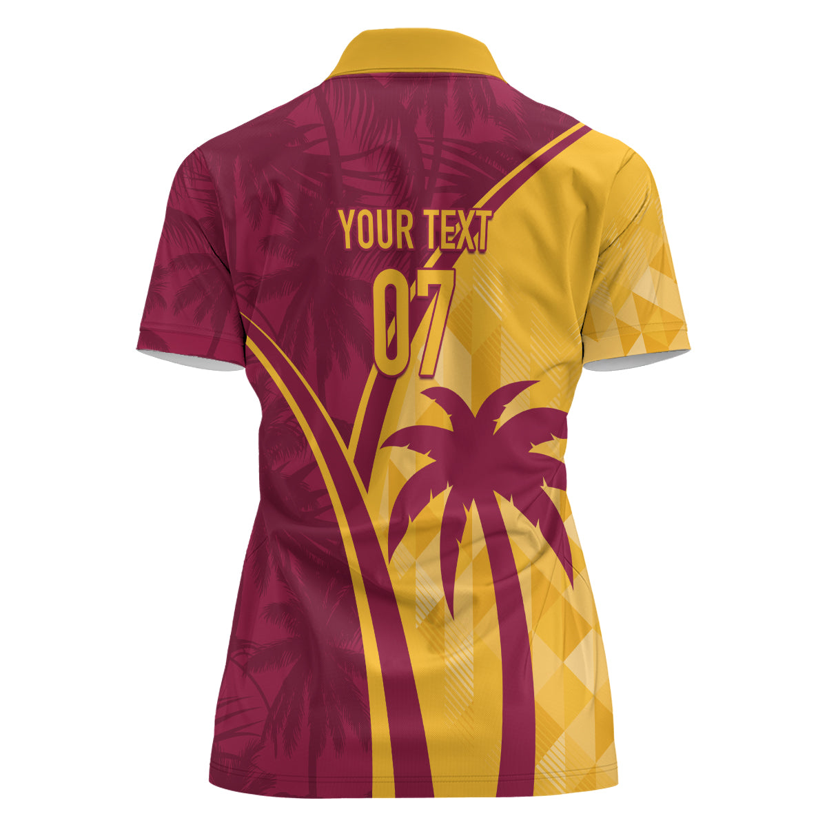 West Indies Cricket World Cup 2024 Women Polo Shirt Tropical Style - Wonder Print Shop