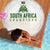 South Africa Cricket Champion Beach Blanket Gold Proteas - All White - Wonder Print Shop
