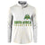 South Africa Cricket Champion Custom Button Sweatshirt Gold Proteas - All White - Wonder Print Shop