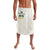 South Africa Cricket Champion Custom Lavalava Gold Proteas - All White - Wonder Print Shop