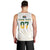 South Africa Cricket Champion Custom Men Tank Top Gold Proteas - All White - Wonder Print Shop