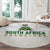 South Africa Cricket Champion Round Carpet Gold Proteas - All White - Wonder Print Shop