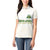 South Africa Cricket Champion Custom Women Polo Shirt Gold Proteas - All White - Wonder Print Shop