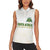 South Africa Cricket Champion Custom Women Sleeveless Polo Shirt Gold Proteas - All White - Wonder Print Shop