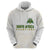 South Africa Cricket Champion Custom Zip Hoodie Gold Proteas - All White - Wonder Print Shop