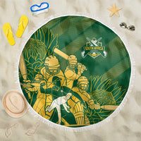 South Africa Cricket Champion Beach Blanket Proteas Rock The World - Wonder Print Shop