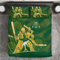 South Africa Cricket Champion Bedding Set Proteas Rock The World - Wonder Print Shop