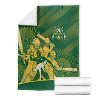 South Africa Cricket Champion Blanket Proteas Rock The World - Wonder Print Shop