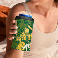 South Africa Cricket Champion Custom 4 in 1 Can Cooler Tumbler Proteas Rock The World - Wonder Print Shop