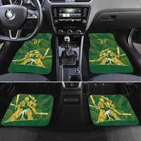 South Africa Cricket Champion Car Mats Proteas Rock The World - Wonder Print Shop