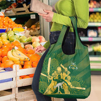 South Africa Cricket Champion Grocery Bag Proteas Rock The World - Wonder Print Shop