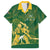 South Africa Cricket Champion Custom Hawaiian Shirt Proteas Rock The World - Wonder Print Shop