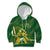South Africa Cricket Champion Custom Kid Hoodie Proteas Rock The World - Wonder Print Shop
