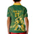South Africa Cricket Champion Custom Kid Polo Shirt Proteas Rock The World - Wonder Print Shop