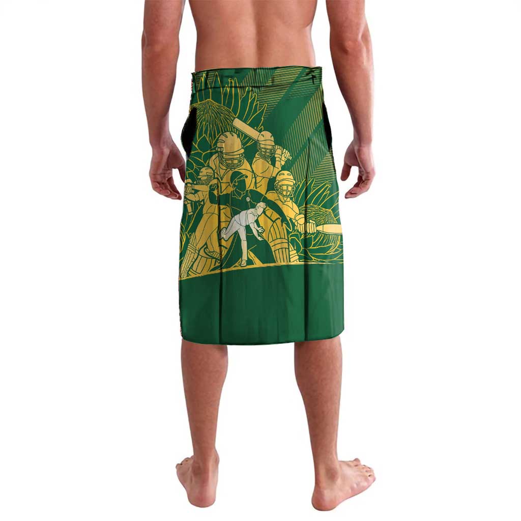 South Africa Cricket Champion Custom Lavalava Proteas Rock The World - Wonder Print Shop