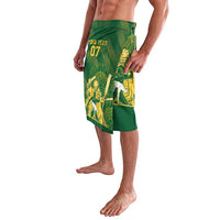 South Africa Cricket Champion Custom Lavalava Proteas Rock The World - Wonder Print Shop
