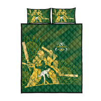 South Africa Cricket Champion Quilt Bed Set Proteas Rock The World - Wonder Print Shop