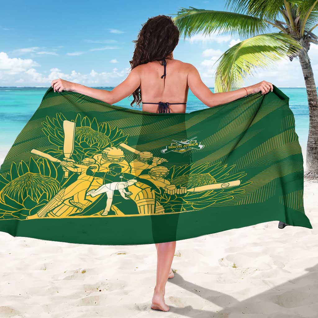 South Africa Cricket Champion Sarong Proteas Rock The World - Wonder Print Shop