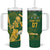 South Africa Cricket Champion Custom Tumbler With Handle Proteas Rock The World - Wonder Print Shop