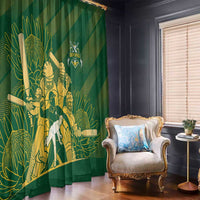 South Africa Cricket Champion Window Curtain Proteas Rock The World - Wonder Print Shop