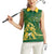 South Africa Cricket Champion Custom Women Sleeveless Polo Shirt Proteas Rock The World - Wonder Print Shop