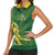 South Africa Cricket Champion Custom Women Sleeveless Polo Shirt Proteas Rock The World - Wonder Print Shop