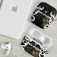 New Zealand WC2026 Black AirPods Case Silver Fern
