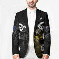 New Zealand WC2026 Custom Black Blazer Silver Fern