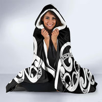 New Zealand WC2026 Black Hooded Blanket Silver Fern
