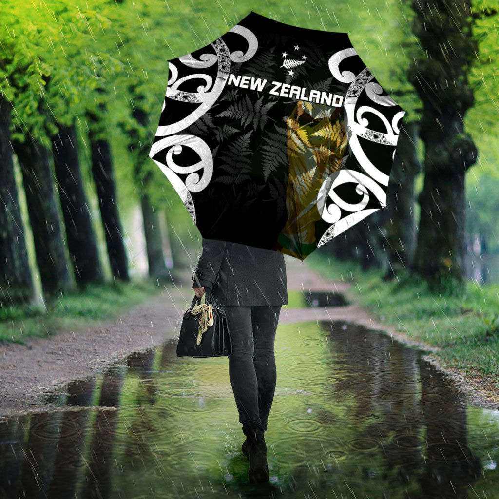 New Zealand WC2026 Black Umbrella Silver Fern