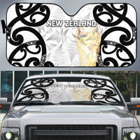 New Zealand WC2026 White Auto Sun Shade Silver Fern