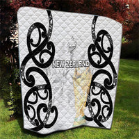New Zealand WC2026 White Quilt Silver Fern