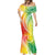 Polynesian Pride Mermaid Dress Turtle Hibiscus Luxury Style - Reggae - Wonder Print Shop