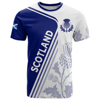 Personalised Scotland Rugby T Shirt 2023 World Cup The Thistle - Wonder Print Shop