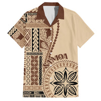 Samoa Siapo Motif Family Matching Summer Maxi Dress and Hawaiian Shirt Classic Style - Wonder Print Shop