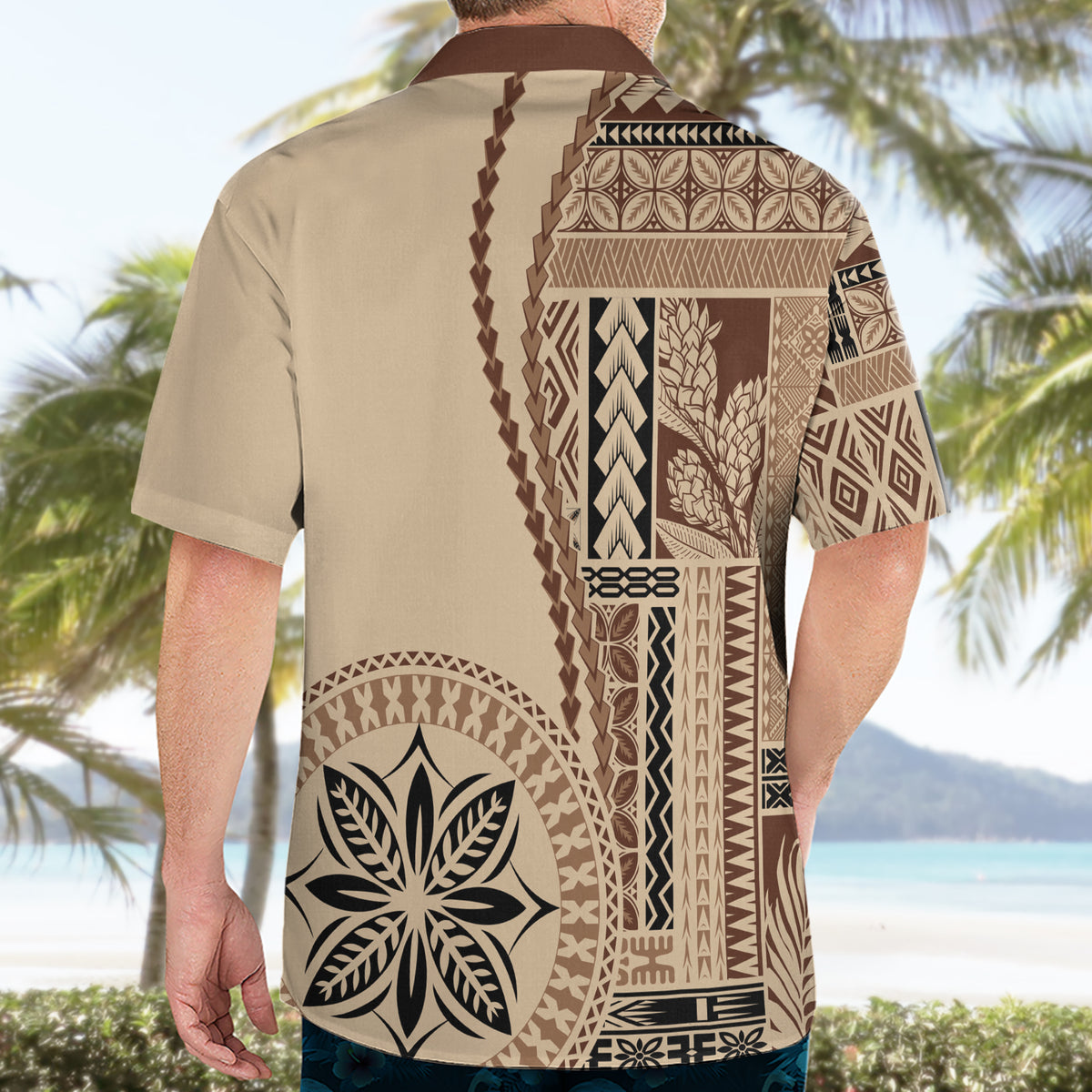 Samoa Siapo Motif Hawaiian Shirt Classic Style - Wonder Print Shop